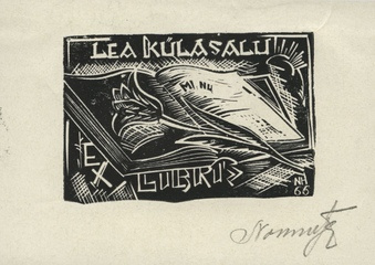 Lea Külasalu ex libris 