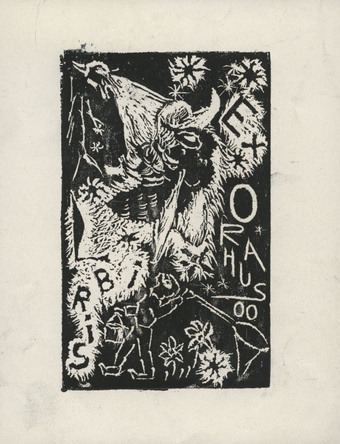 Ex libris O. Rahusoo 