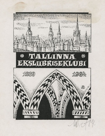Tallinna Eksliibriseklubi : 1939-1984 
