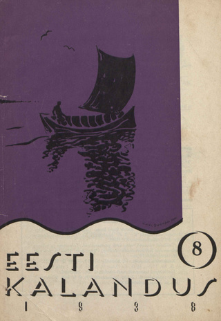 Eesti Kalandus : kalanduslik kuukiri ; 8 1938-08