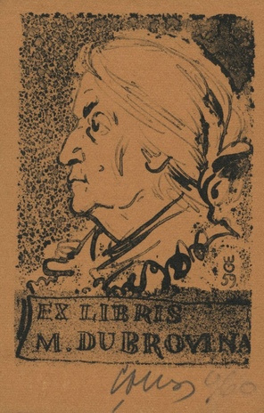 Ex libris M. Dubrovina 