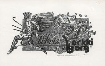 Ex libris Erkki Borg 