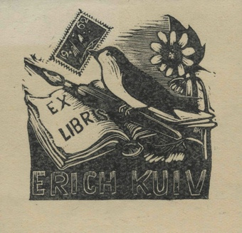 Ex libris Erich Kuiv 