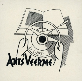 Ex libris Ants Veerme 