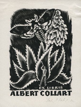 Ex libris Albert Collart 