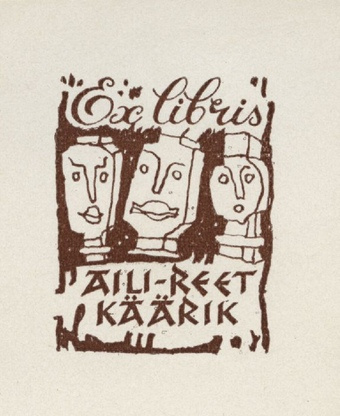 Ex libris Aili-Reet Käärik 