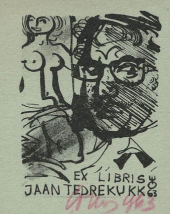 Ex libris Jaan Tedrekukk 