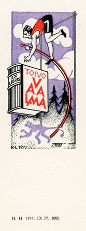 Ex libris Toivo Vaalma 