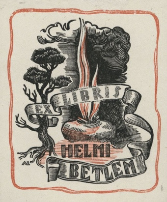 Ex libris Helmi Betlem 