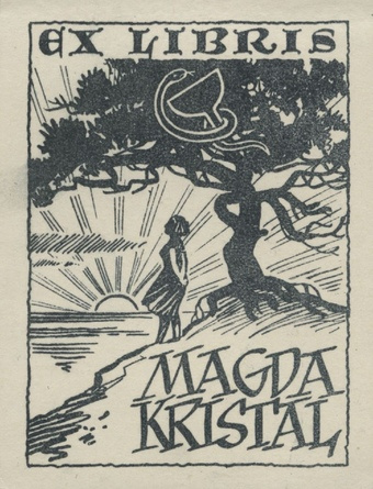 Ex libris Magda Kristal 