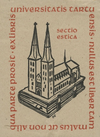 Ex libris Universitatis Tartuensis 