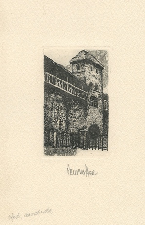 Arnold Hauswailer ex libris 