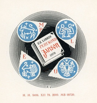 Ex libris perekond Janson 