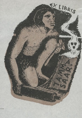 Ex libris A. Tammsaar 