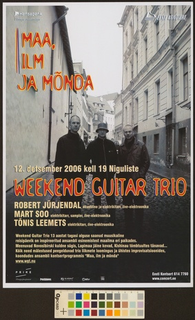 Weekend Guitar Trio : maa, ilm ja mõnda 