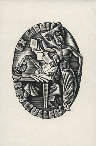 Ex libris Arn. Muller 