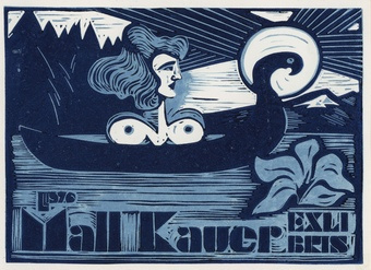 Mall Kauer ex libris 