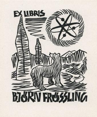 Ex libris Björn Frössling 