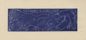 Ex libris A. Collart 