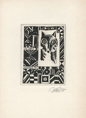 Ex libris Andres Tali 