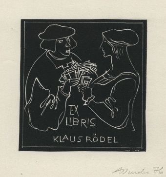 Ex libris Klaus Rödel 